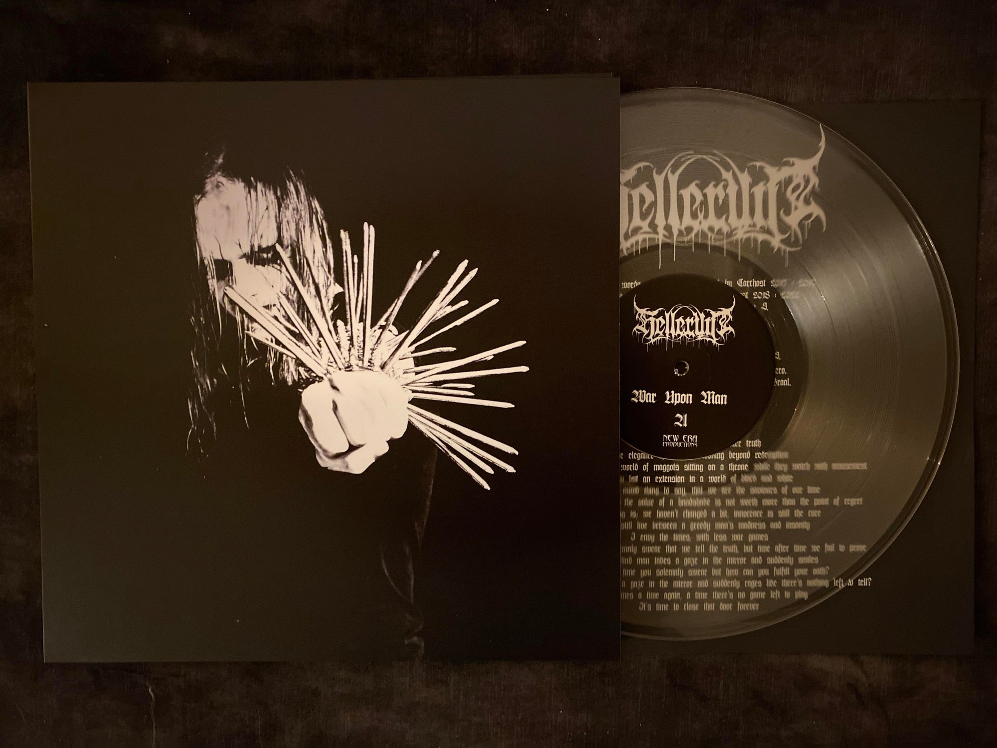 LP(Crystal Clear) - War Upon Man | Helleruin